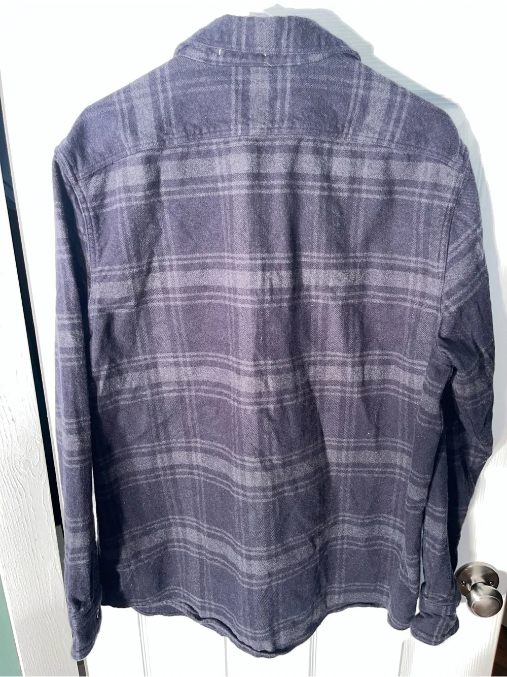 Banana Republic Flannel Men’s Long Sleeve Button Down Shirt Large L Cotton